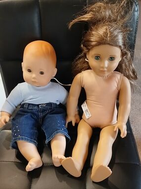 American Girl Doll & Baby